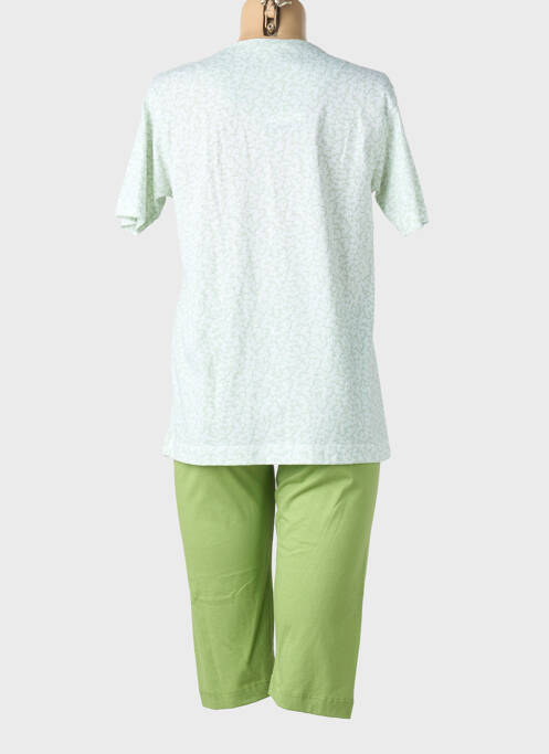 Pijama țesătură jerseu verde PERLINA femme