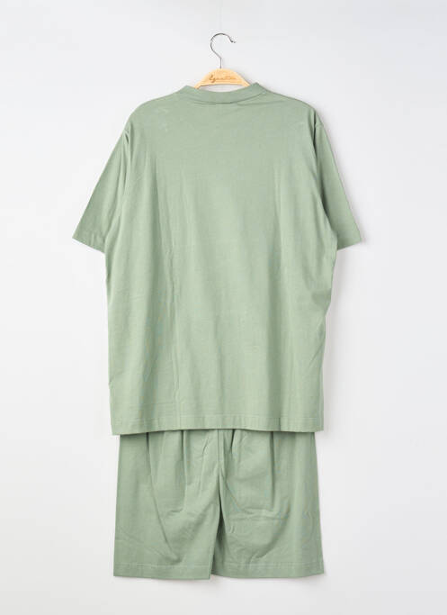 Pijamale scurte mâneci scurte verde PERLINA femme