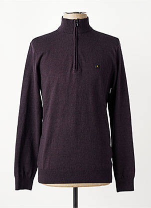 Pulover mâneci lungi mâneci lungi violet NO EXCESS bărbat