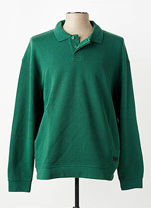 Polo mâneci lungi mâneci lungi verde TOM TAILOR bărbat