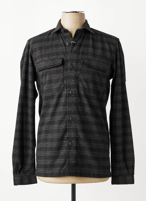 Jachete casual închidere cu nasturi pe față negru TOM TAILOR homme