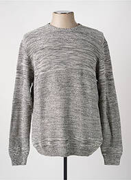 Pulover guler rotund mâneci lungi gri NO EXCESS homme