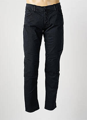 Pantalon slim închidere cu fermoar sub clapetă cu nasturi negru IMPERIAL bărbat