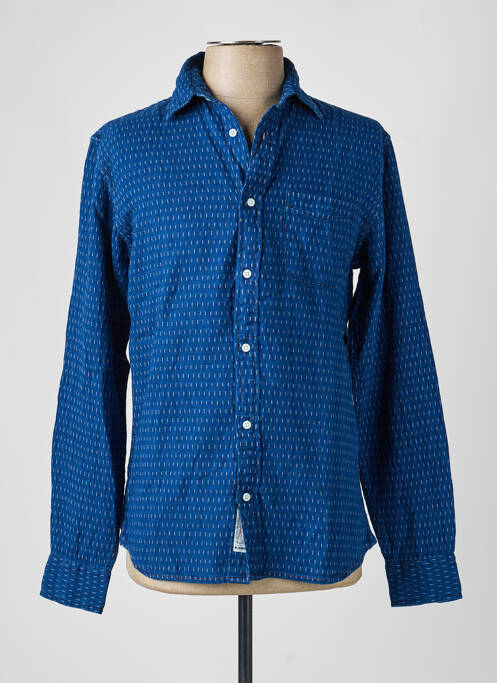 Cămașă cu mâneci lungi buzunare la piept albastru JACK & JONES homme