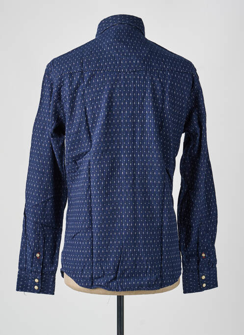 Cămașă cu mâneci lungi buzunare la piept albastru JACK & JONES homme