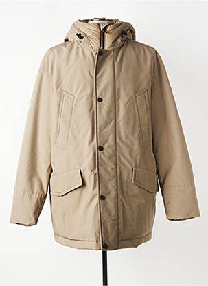 Parka mâneci lungi cu glugă bej HUGO BOSS bărbat