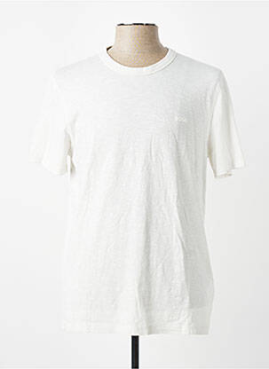 Tricou croială cambrată mâneci scurte alb HUGO BOSS homme