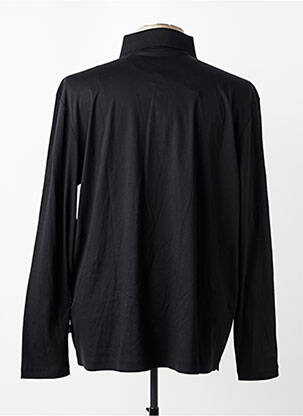 Polo mâneci lungi mâneci lungi negru HUGO BOSS bărbat