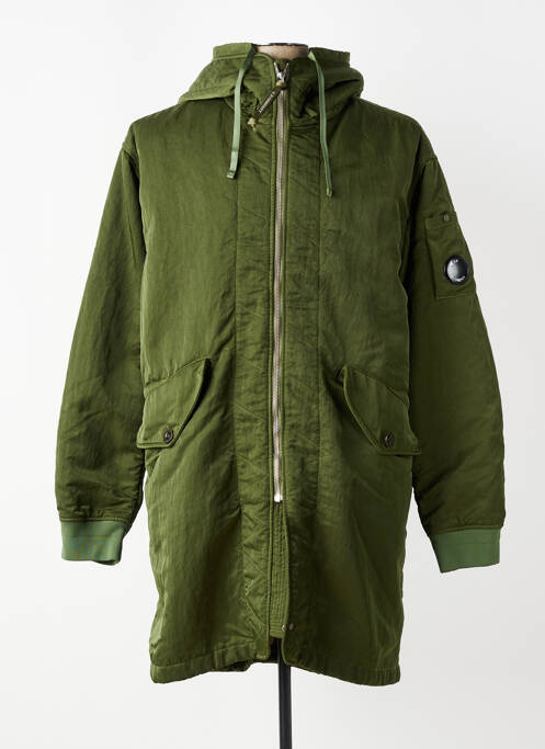 Parka mâneci lungi cu glugă verde C.P. COMPANY homme
