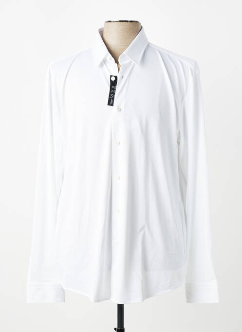 Cămașă cu mâneci lungi croială cambrată alb HUGO BOSS homme