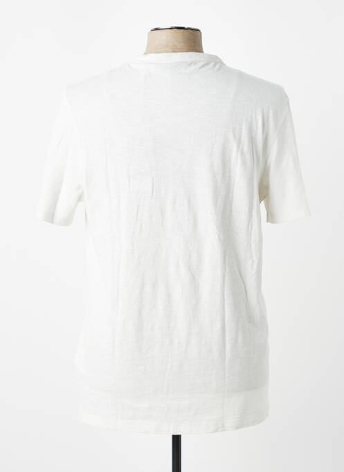 Tricou croială cambrată mâneci scurte alb HUGO BOSS homme
