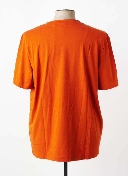 Tricou croială cambrată mâneci scurte portocaliu HUGO BOSS homme