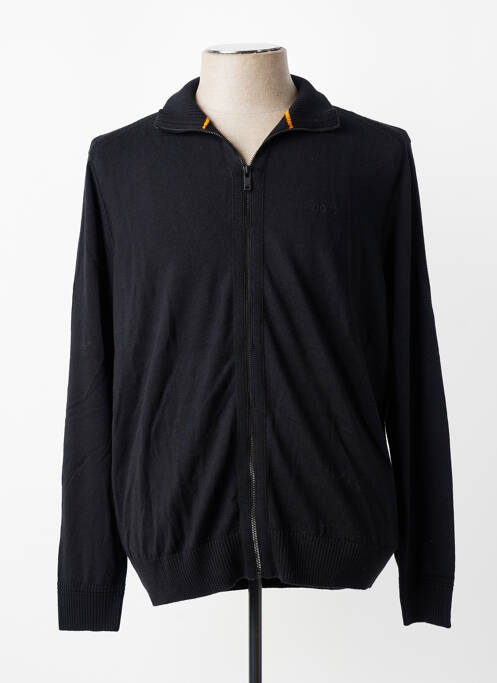 Vestă cu mâneci lungi mâneci lungi negru HUGO BOSS homme
