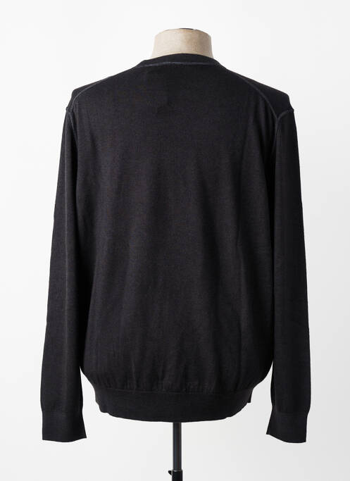 Pulover guler rotund mâneci lungi negru HUGO BOSS homme
