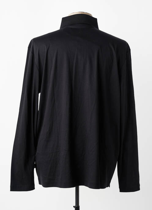 Polo mâneci lungi mâneci lungi negru HUGO BOSS homme