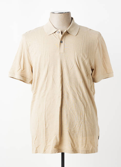 Polo croială cambrată mâneci scurte bej HUGO BOSS homme