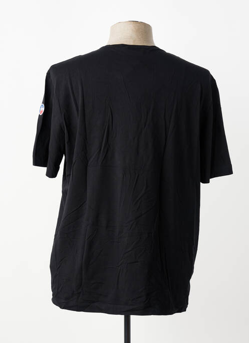 Tricou elasticitate mâneci scurte negru FUSALP homme