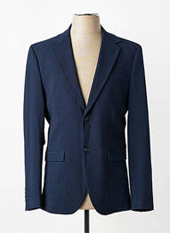 Sacou finisaj interior dublat albastru SELECTED homme