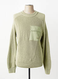 Pulover guler rotund mâneci lungi verde HUGO BOSS bărbat