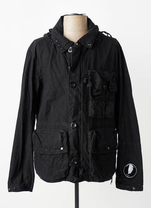 Parka mâneci lungi cu glugă negru C.P. COMPANY homme