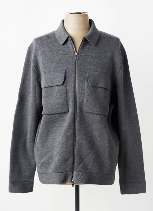Jachete casual croială dreaptă gri HUGO BOSS homme