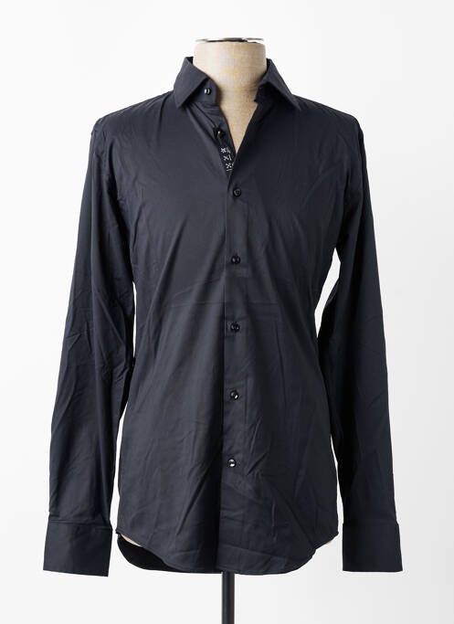 Cămașă cu mâneci lungi croială cambrată negru HUGO BOSS homme