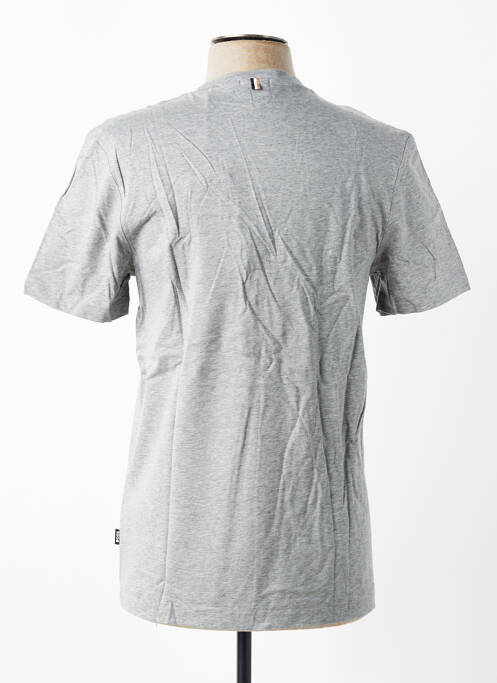 Tricou croială cambrată mâneci scurte gri HUGO BOSS homme