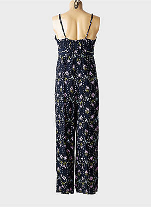 Salopetă-pantalon închidere cu nasturi pe față bretele subțiri albastru BA&SH femeie
