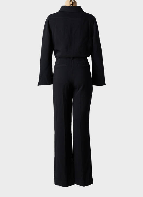 Salopetă-pantalon guler de bluză mâneci lungi negru BA&SH femme