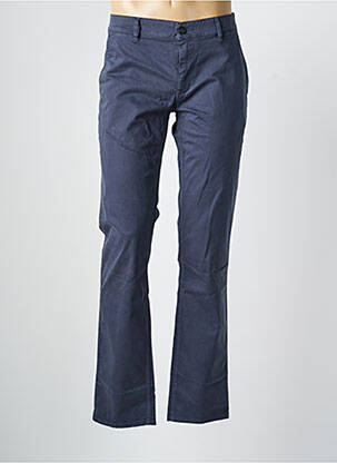 Pantalon chino țesătură poplin mărime normală albastru HUGO BOSS bărbat