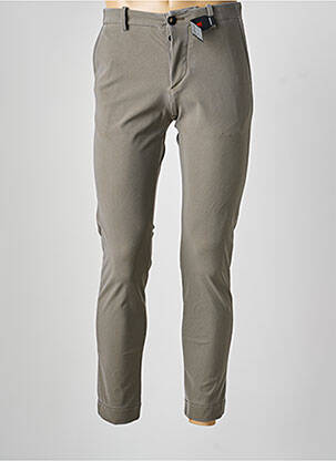 Pantalon chino țesătură melanj talie joasă verde RRD (ROBERTO RICCI DESIGNS) bărbat