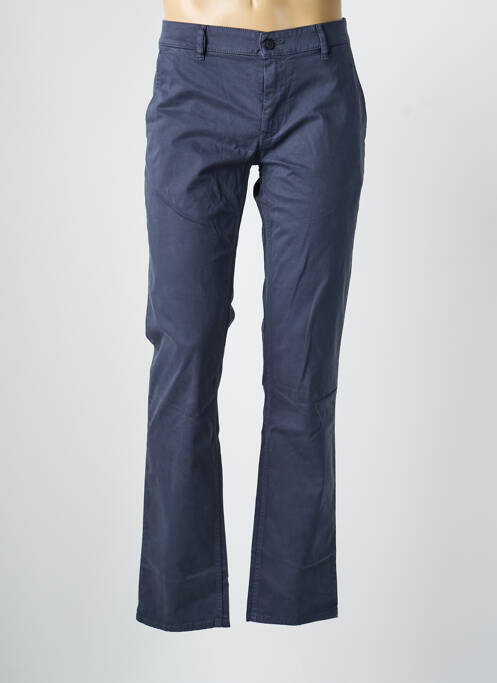 Pantalon chino țesătură poplin mărime normală albastru HUGO BOSS homme