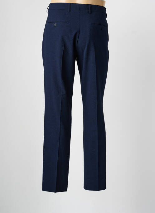 Pantalon slim talie cu cleme mărime normală albastru SELECTED homme