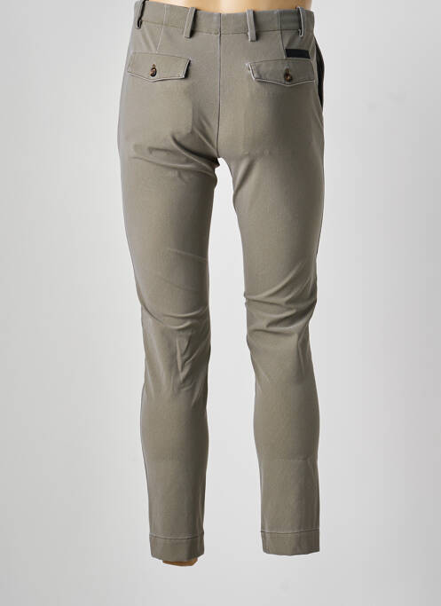 Pantalon chino țesătură melanj talie joasă verde RRD (ROBERTO RICCI DESIGNS) homme
