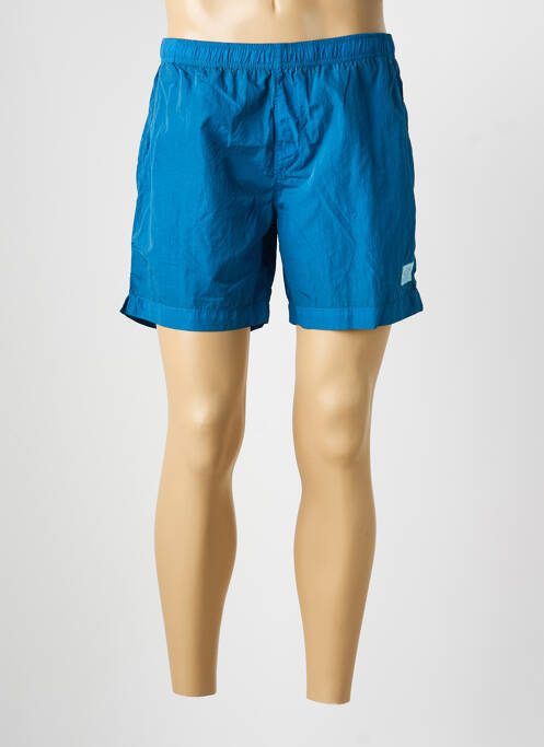 Șort de baie efect material satinat albastru CP COMPANY homme