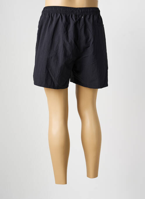 Șort de baie efect material satinat negru KWAY homme