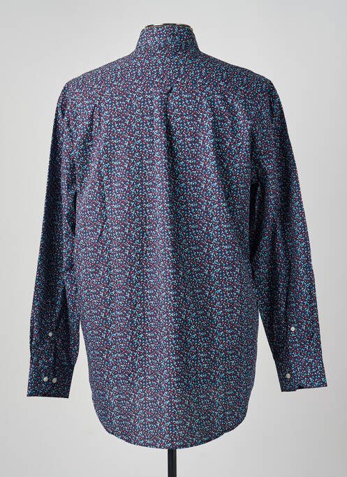Cămașă cu mâneci lungi croială dreaptă albastru BANDE ORIGINALE homme