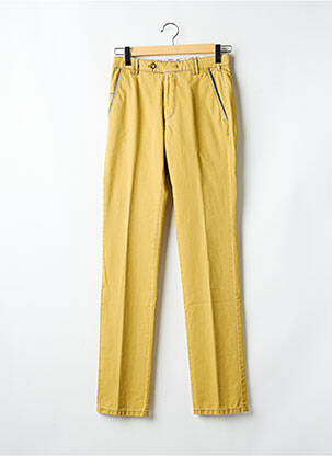 Pantalon chino buzunare galben MEYER bărbat