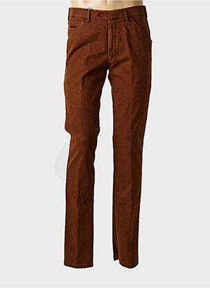 Pantalon chino buzunare maro MEYER bărbat