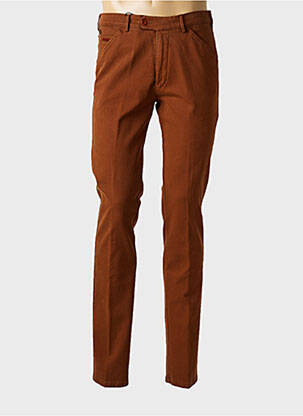 Pantalon chino buzunare maro MEYER bărbat