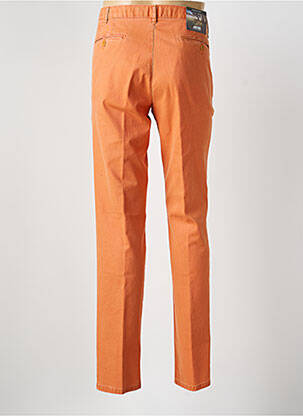 Pantalon chino buzunare portocalie MEYER bărbat