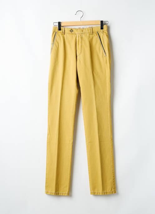 Pantalon chino buzunare galben MEYER homme