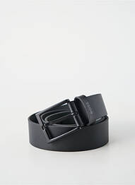 Curea efect material satinat negru HUGO BOSS homme