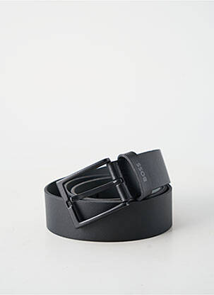 Curea efect material satinat negru HUGO BOSS homme