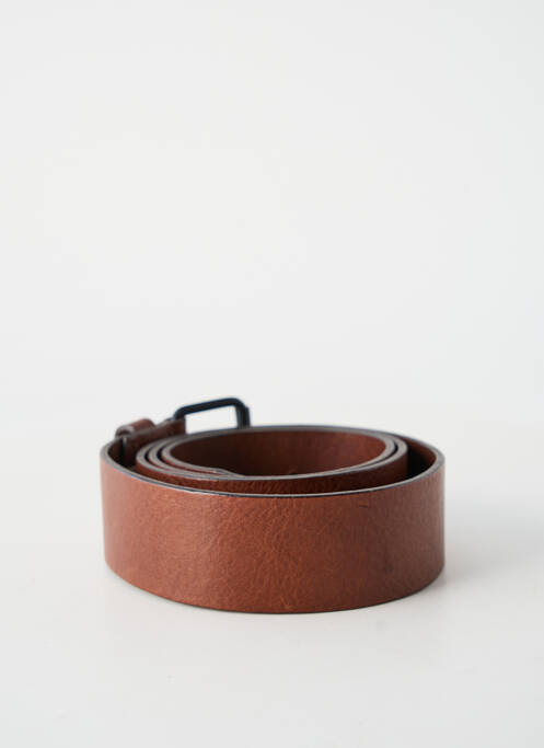Curea efect material satinat maro HUGO BOSS homme