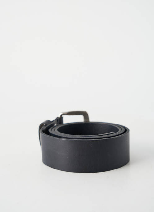 Curea efect material satinat negru DIESEL homme