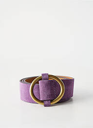 Curea cusături întărite violet SESSUN femme