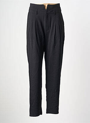 Pantalon drept elasticitate mărime normală negru ORFEO femme