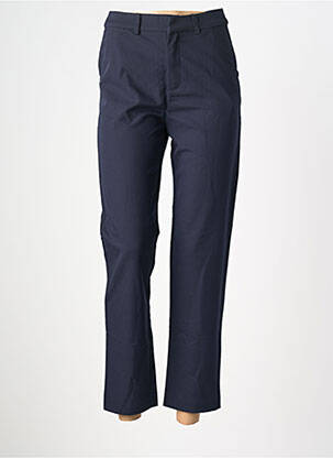 Pantalon 7/8 elasticitate mărime normală albastru RUE MAZARINE femeie
