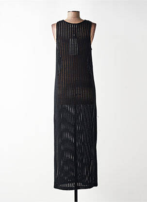 Rochie lungă fără mâneci fără mâneci negru GRACE & MILA femeie